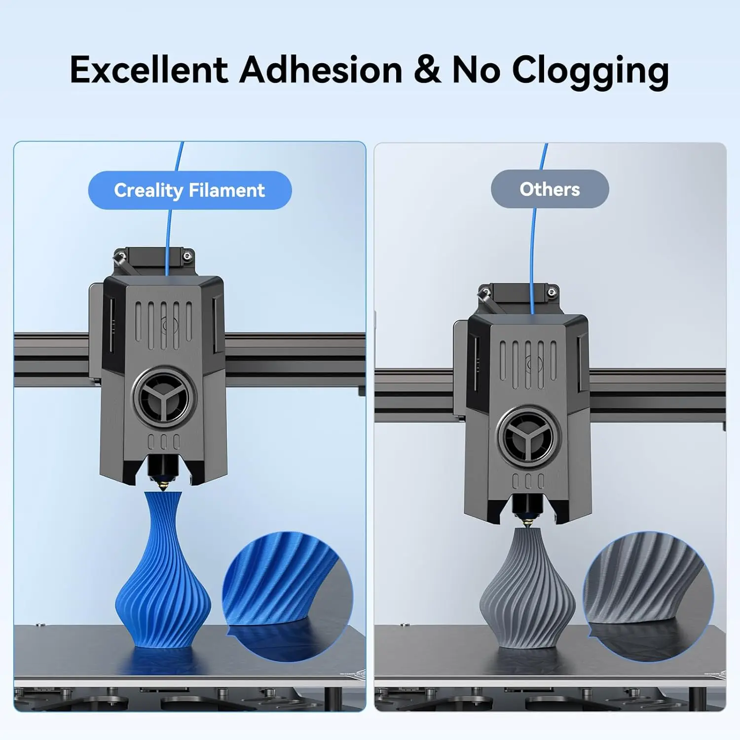 12 Pack PLA 1.75mm Filament Bu - 3D Printing Overhangs recensione e prezzo