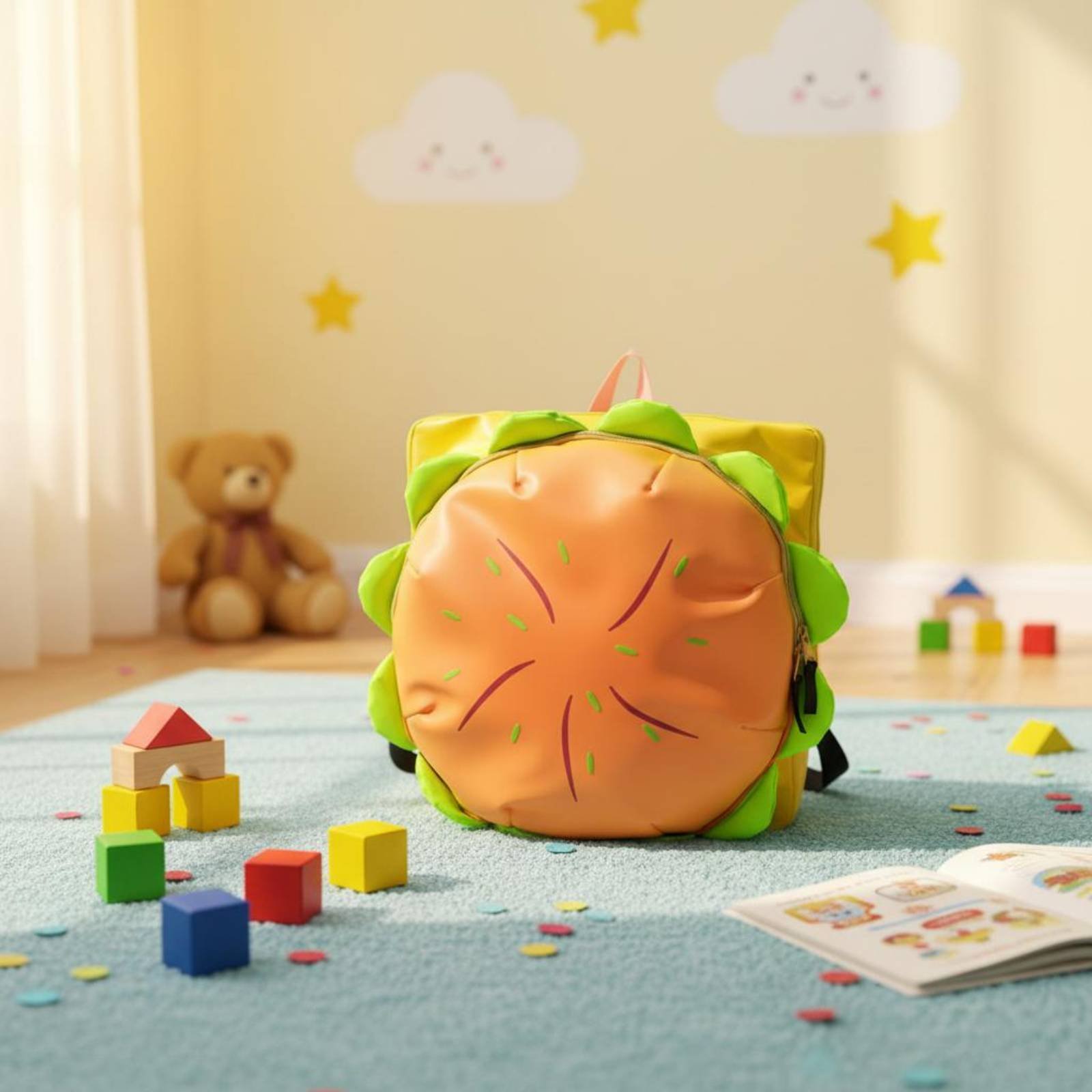 Hamburger Backpack Cute Cartoo - 3D Printing Design Free recensione e prezzo