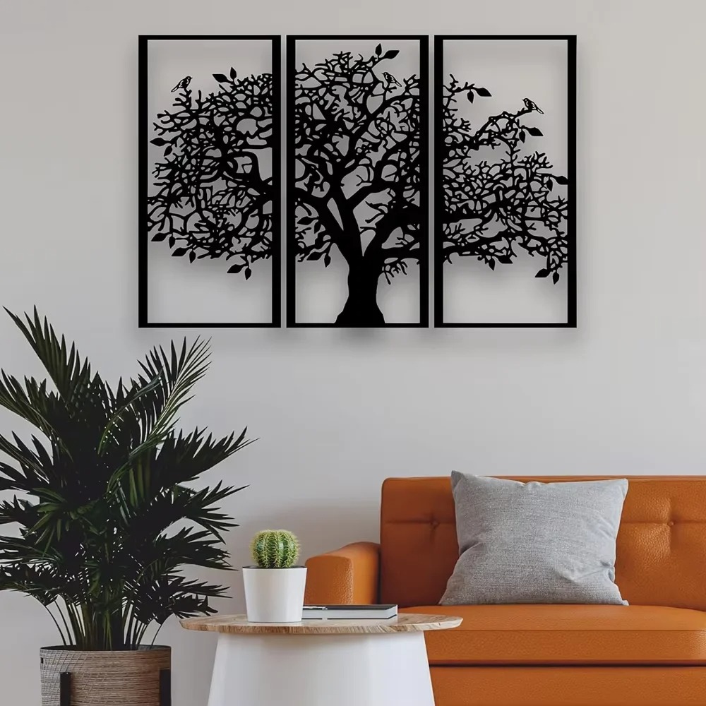 3Pcs Family Tree Metal Wall De - 3D Printing Objects recensione e prezzo