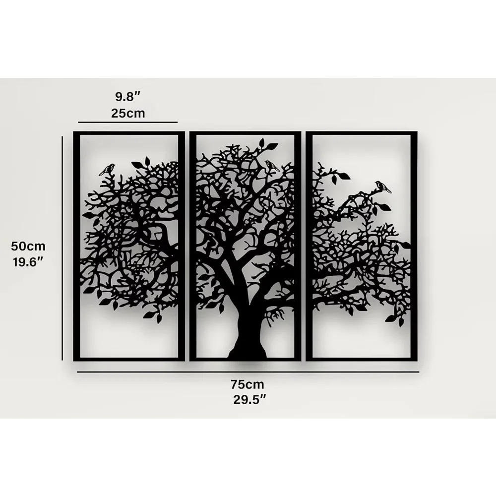 3Pcs Family Tree Metal Wall De - 3D Printing Objects recensione e prezzo