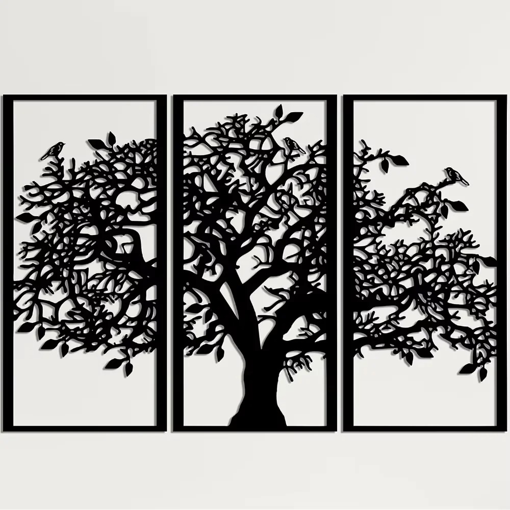 3Pcs Family Tree Metal Wall De - 3D Printing Objects recensione e prezzo