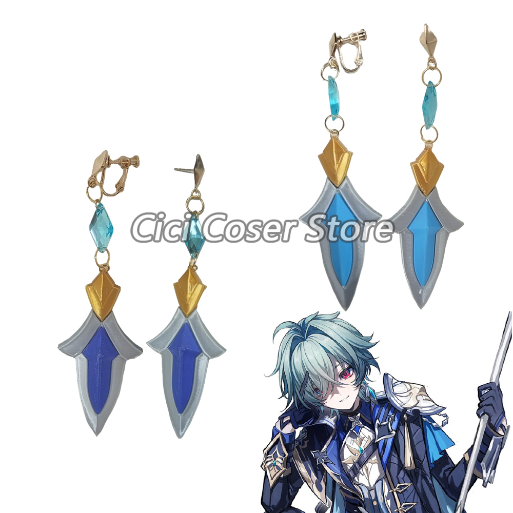 NEW Genshin Impact Lohen Cospl - 3D Printing Earrings recensione e prezzo