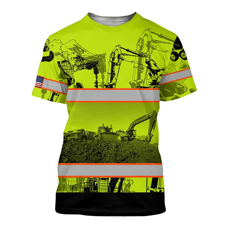 Excavator 3D Print T-shirt For - 3D Printing Operator recensione e prezzo