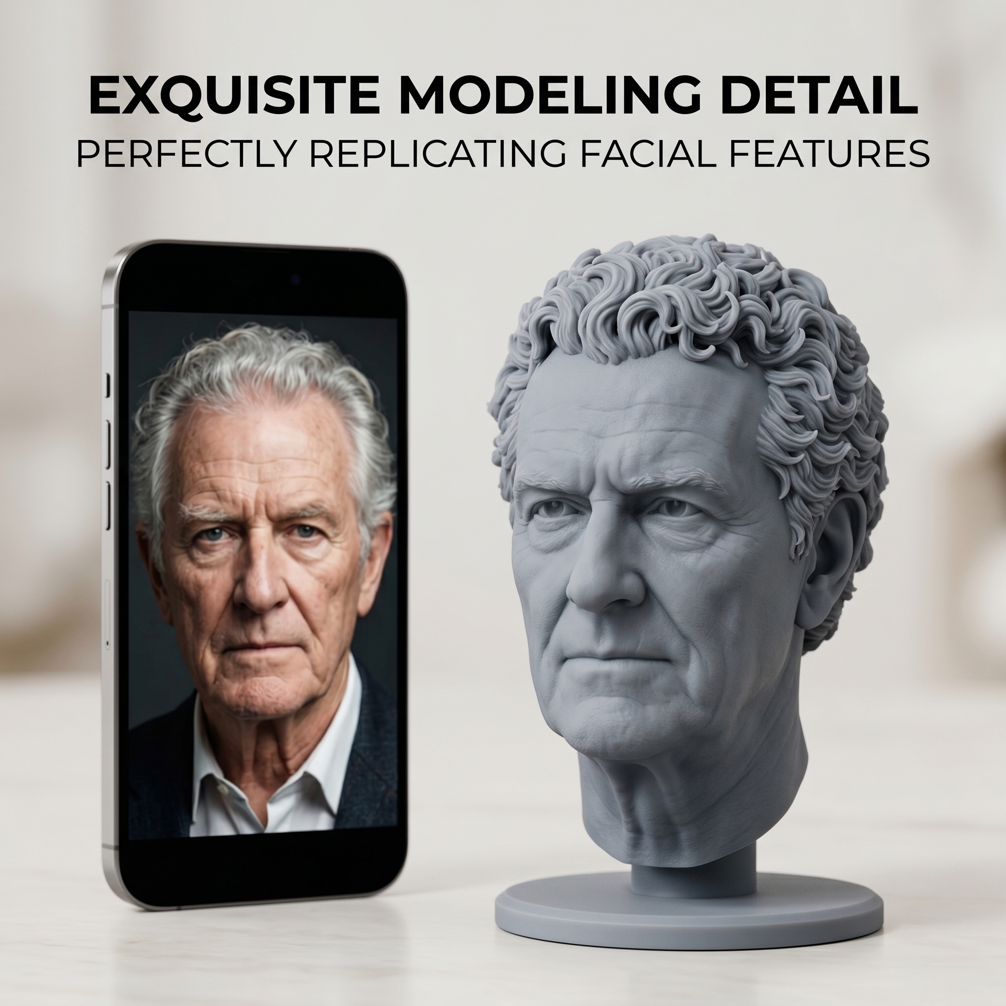 Custom 3D Bust Figurine, Perso - 3D Printing Liquid recensione e prezzo