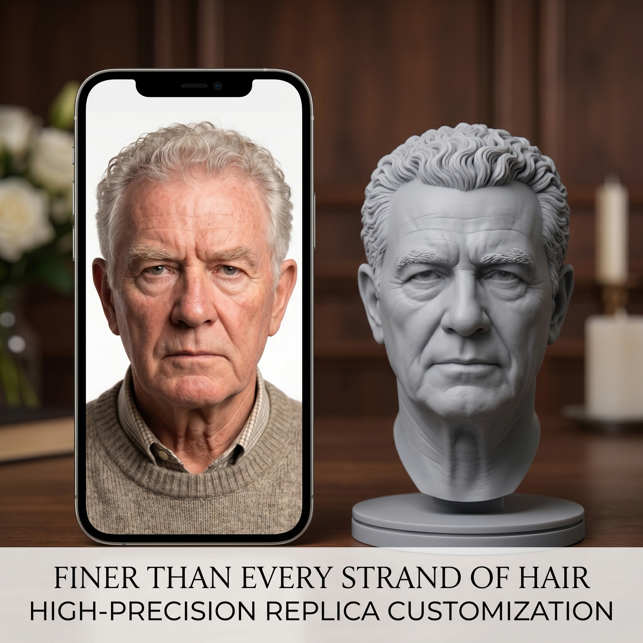 Custom 3D Bust Figurine, Perso - 3D Printing Liquid recensione e prezzo