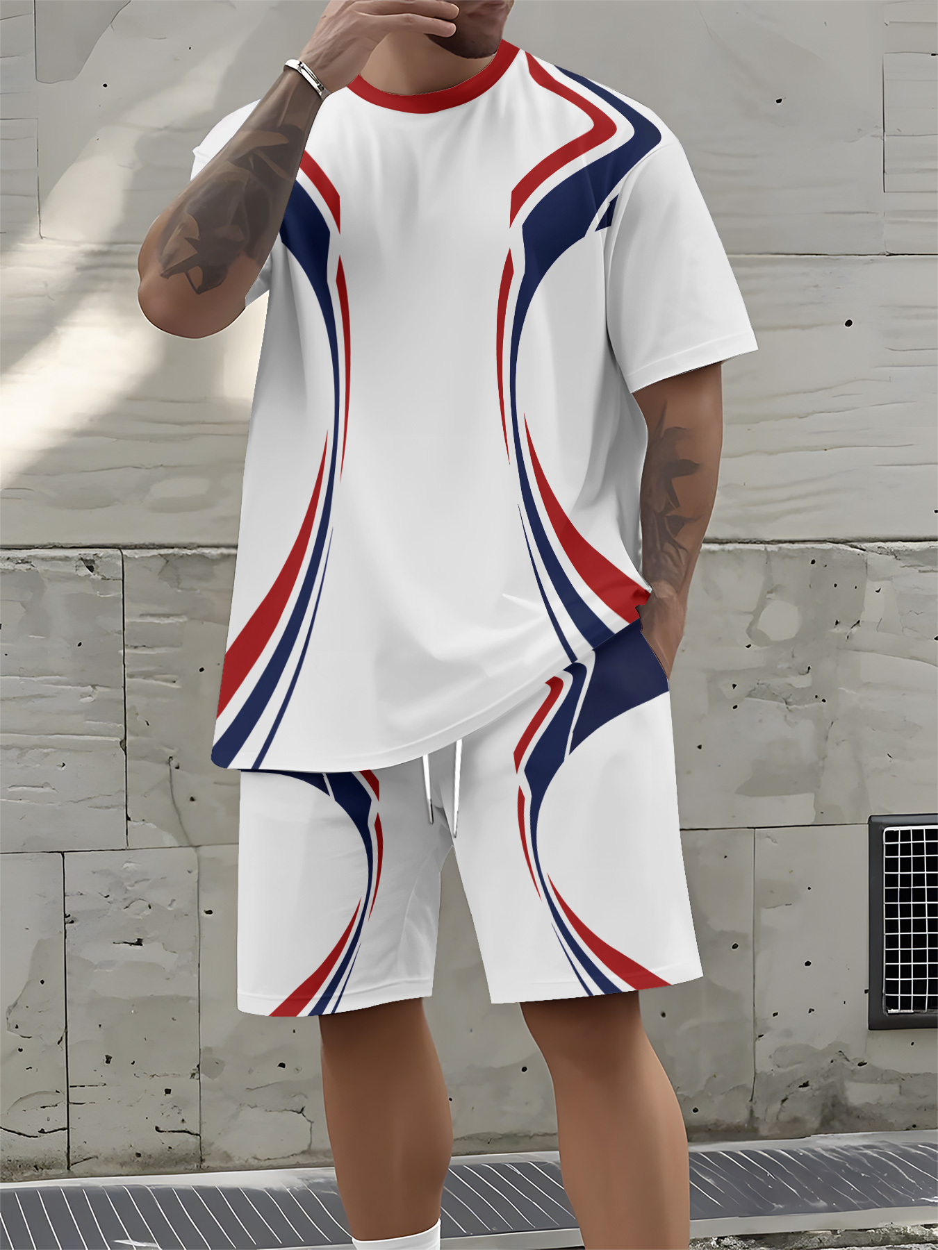 2026 Summer New Men's Short-Sl - 3D Printing Design Free recensione e prezzo