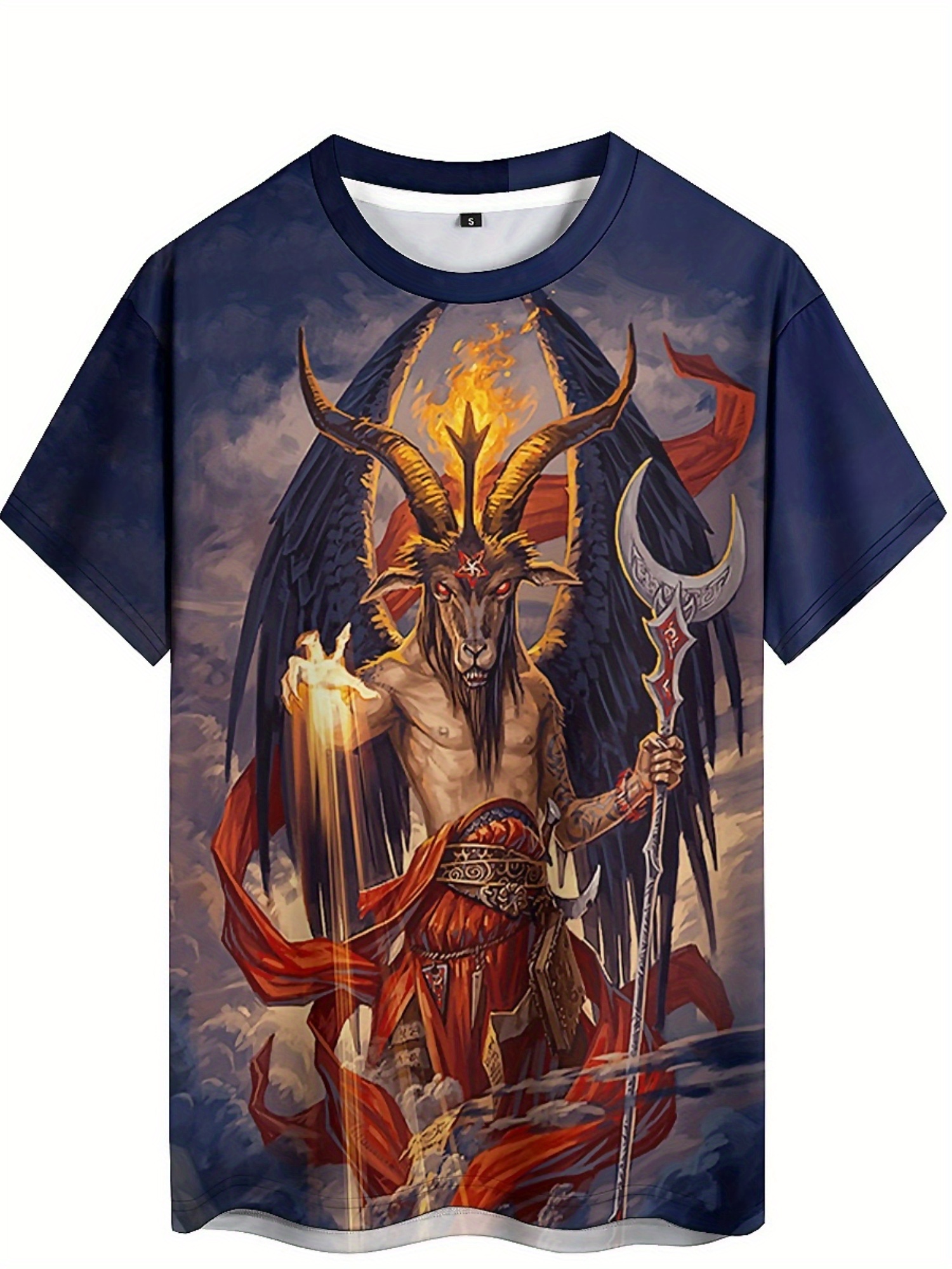 Men's 3D Demon Print T-Shirt | - 3D Printing Design Free recensione e prezzo