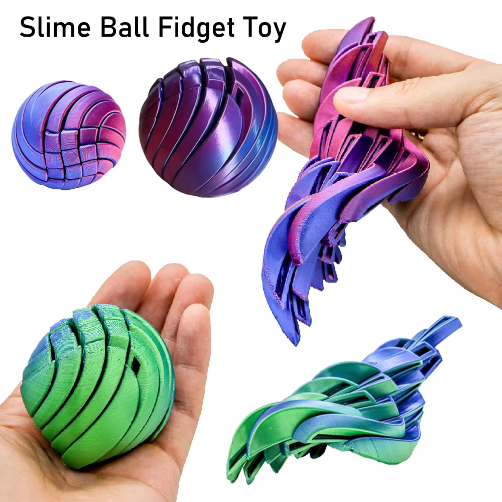 Creative 3D Printed Slime Ball - 3D Printing Liquid recensione e prezzo