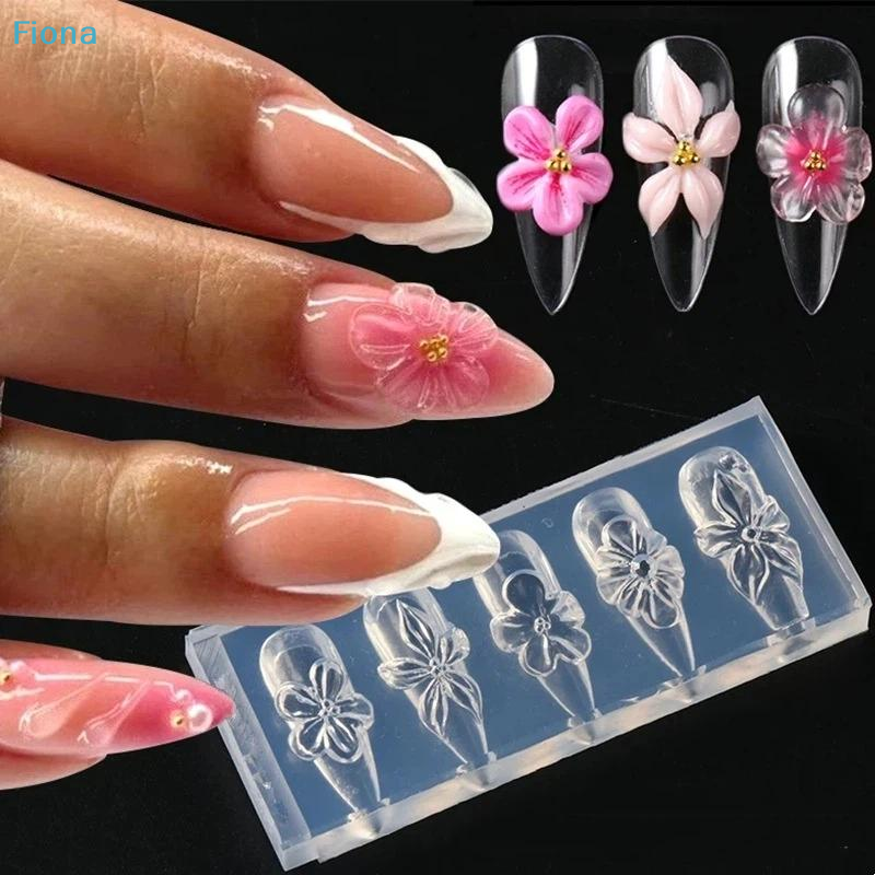 ✔3D Spring Flower Nail Silicon - 3D Printing Ptc recensione e prezzo